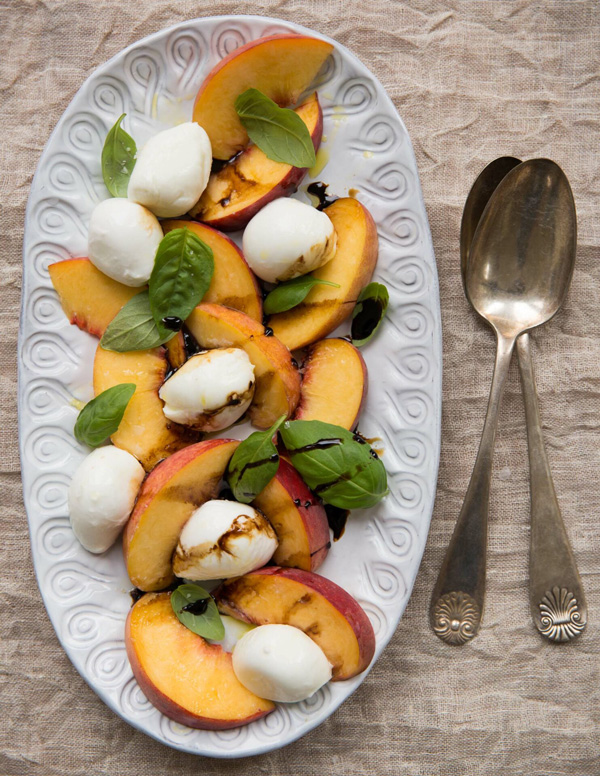 Stone Fruit Caprese