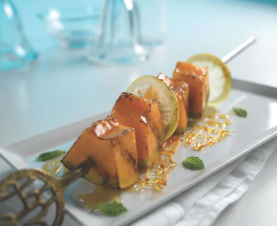 Cantaloupe Skewers