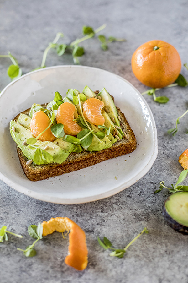 Avocado Citrus Toast